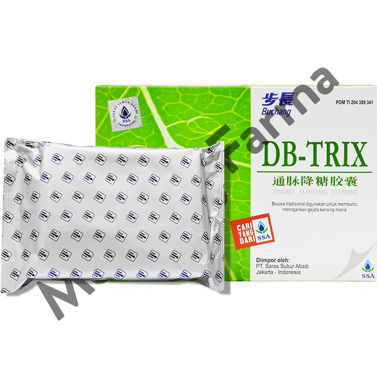 Buchang DBTRIX / Diabetrix / Tongmai Jiangtang / Obat Diabetes