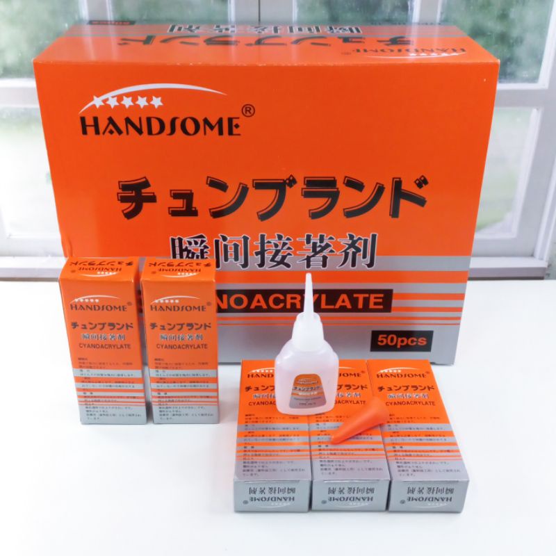 

Lem Handsome Korea Isi 50Pcs Lem Serbaguna Kualitas Super