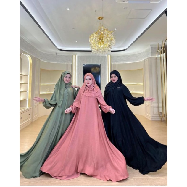 GAMIS SET HIJAB ORI SS