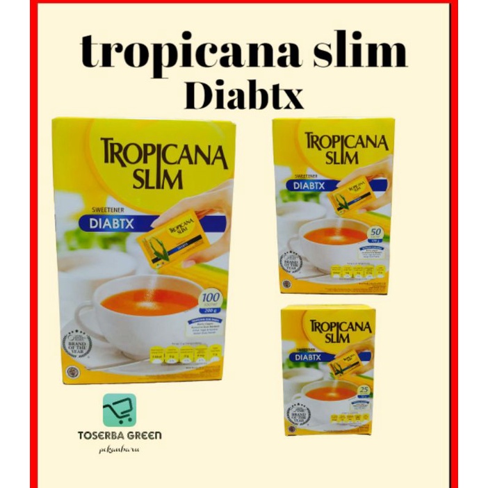 

Tropicana Slim Diabtx isi 100