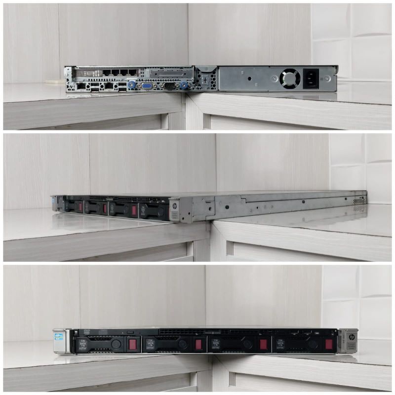 Server Hp Proliant DL320e Gen8Xeon E3-1220V2 Ram 16Gb Ddr3 Hdd 1Tb