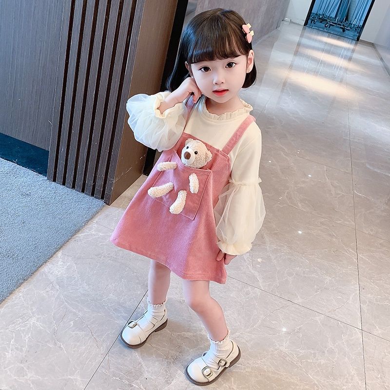 DRESS ANAK IMPORT DRESS BONEKA PREMIUM FREE BONEKA 0-3 TAHUN