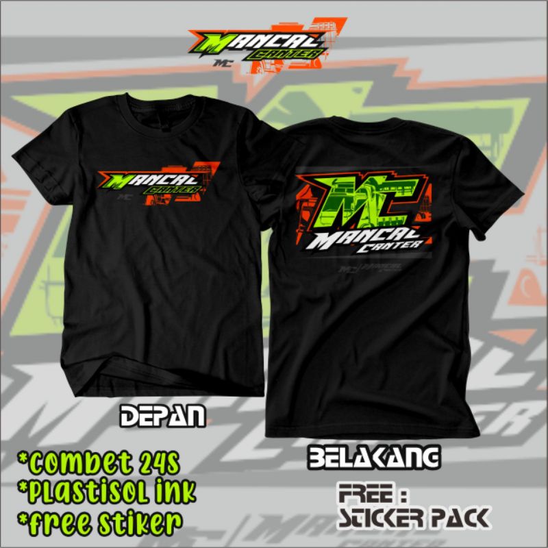 KAOS TRUCK MANCAL CANTER VOL 7 TERBARU KAOS TRUCK MURAH FREE STIKER