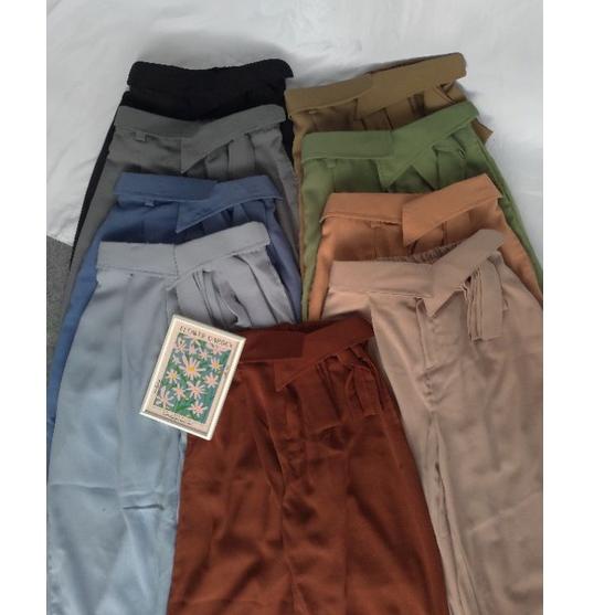 Booming NOBU - Kulot Flowy BISA BANYAK STYLE