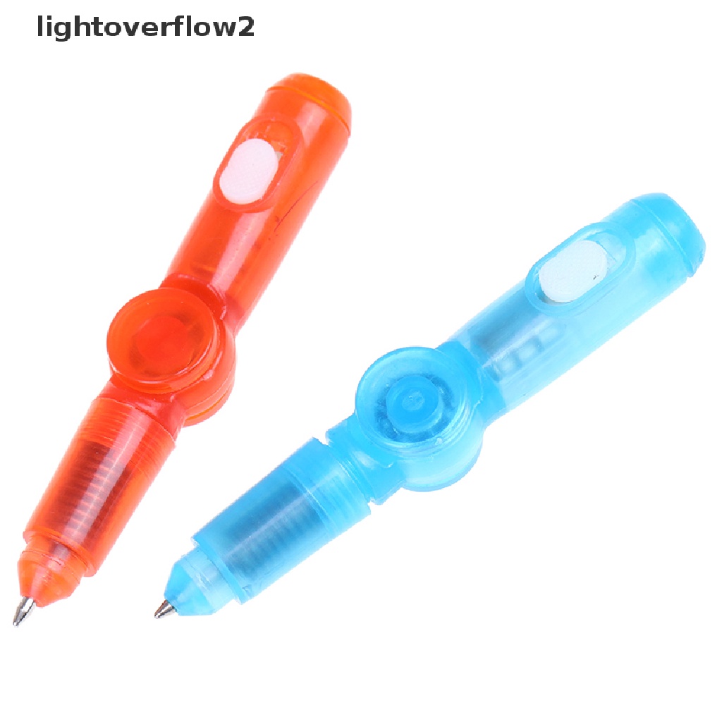 (lightoverflow2) Pulpen Dengan Lampu LED Warna-Warni