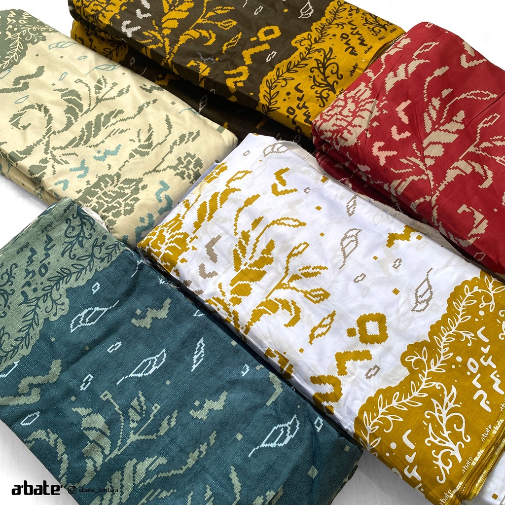 Kain Batik Motif Lontara - Lagosi Series