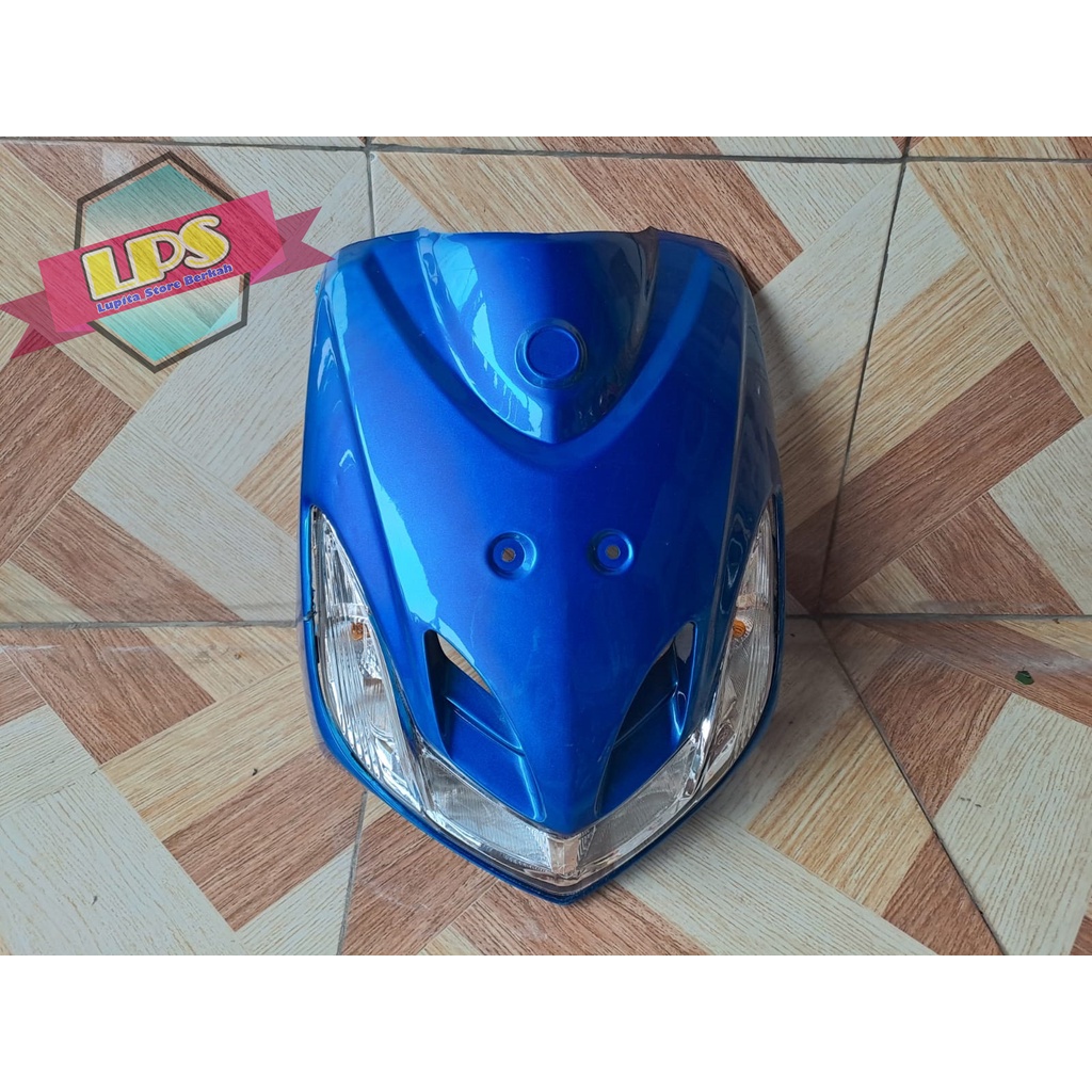 Cover Body Depan Mio Smile &amp; SEN Lampu Senyum Warna Biru Termurah