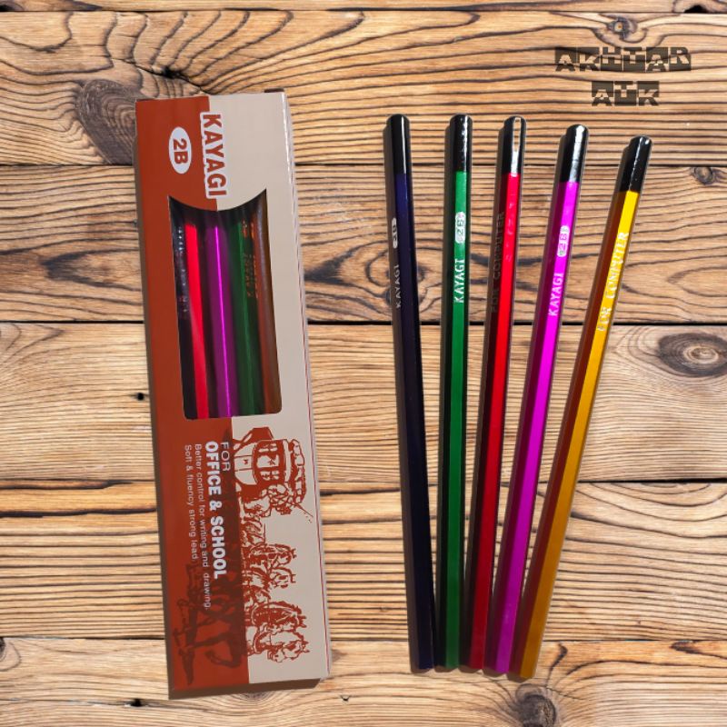

Pensil Kayagi Isi 12Pcs