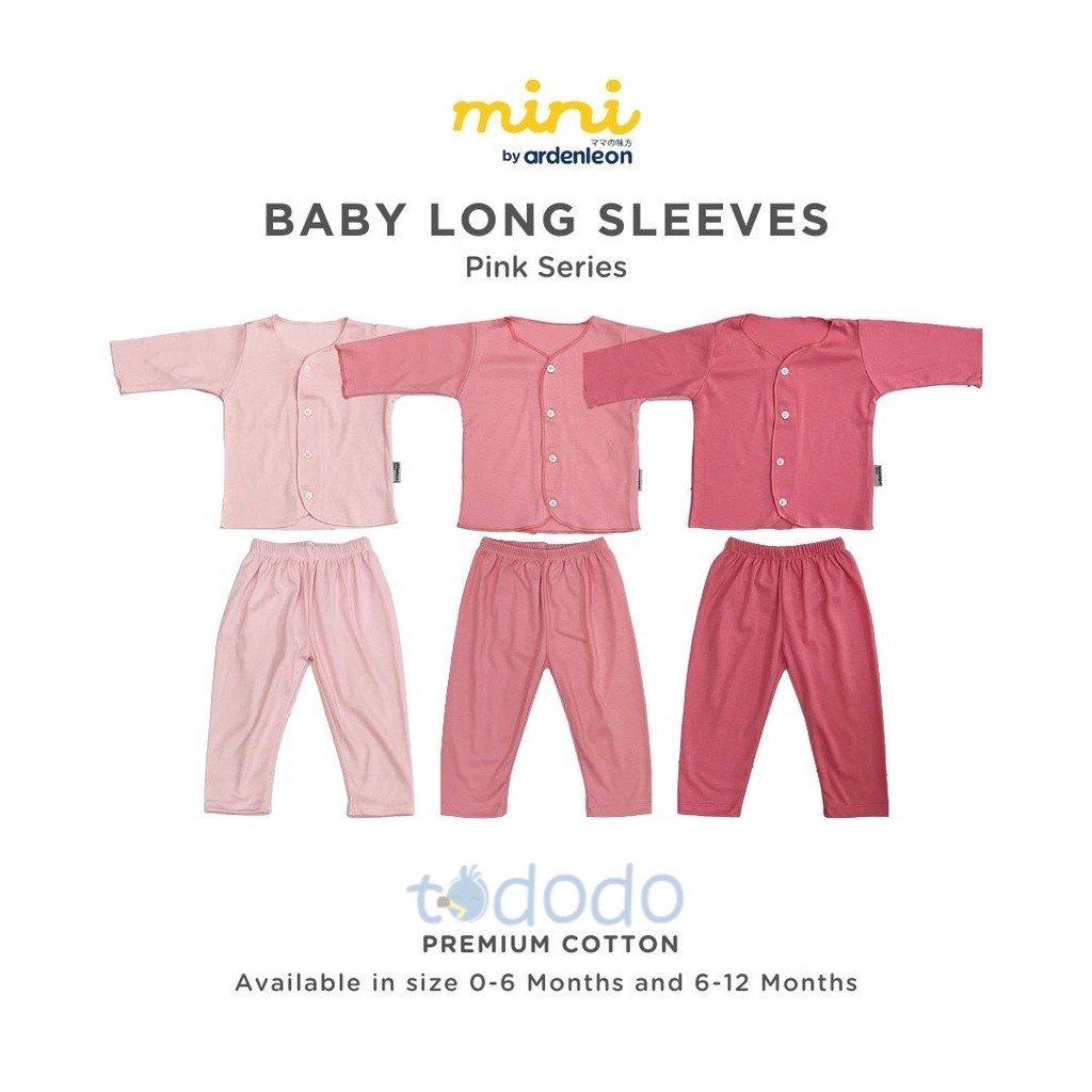 Baju Bayi Setelan Panjang ARDENLEON Mini Series Baby Long Sleeves