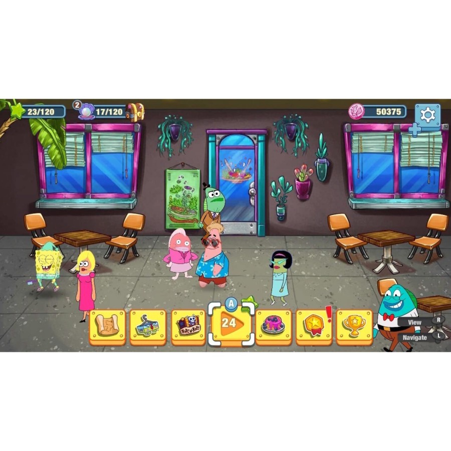 Nintendo Switch Spongebob Squarepants Krusty Cook Off Extra Krusty Edition