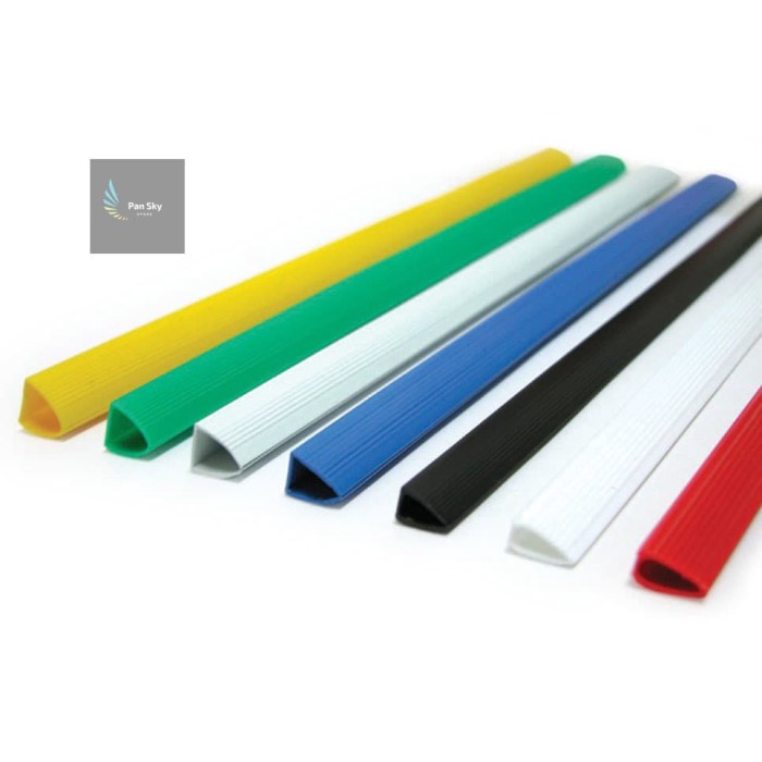 

Slide Binder 6 Mm X 297 Mm (A4) Tulang Jilid / Clipping (Isi 10 pcs)