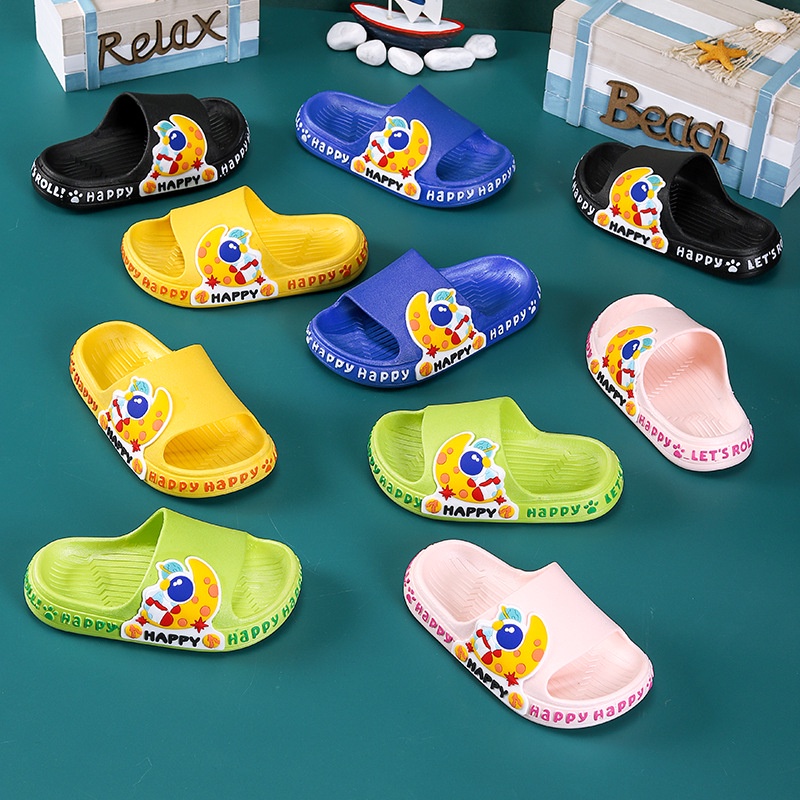 SA-M Sendal / Sandal Anak Eva Lembut Karakter Space Sheep NonSlip 0822