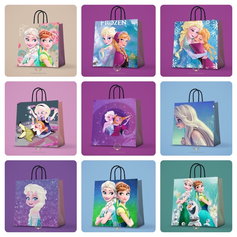 

Paperbag Tas Kado Frozen Disney Cheviostar Goodie Bag Ulang Tahun Anak Tas Kertas Souvenir Birthday