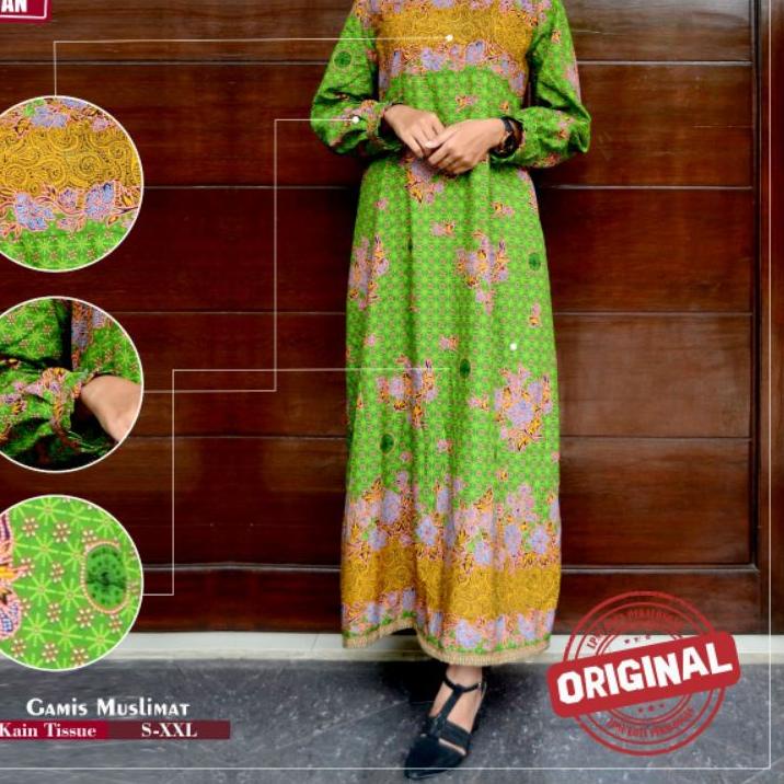 Paling Laris Baju Seragam Dewasa Batik Muslimat NU Setelan Bawah dan atas Bahan Katun Adem Enak di P
