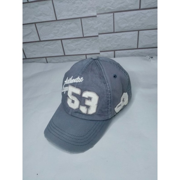 topi cap Jeep vintage 53 second original