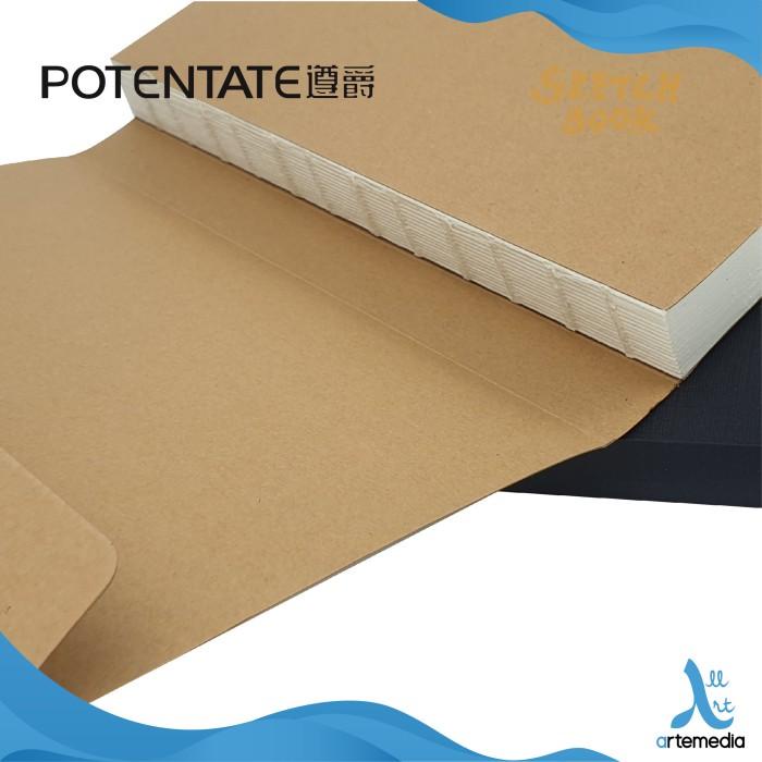 

POTENTATE Sketch Book - Craft & Black - 142X210mm Best Seller