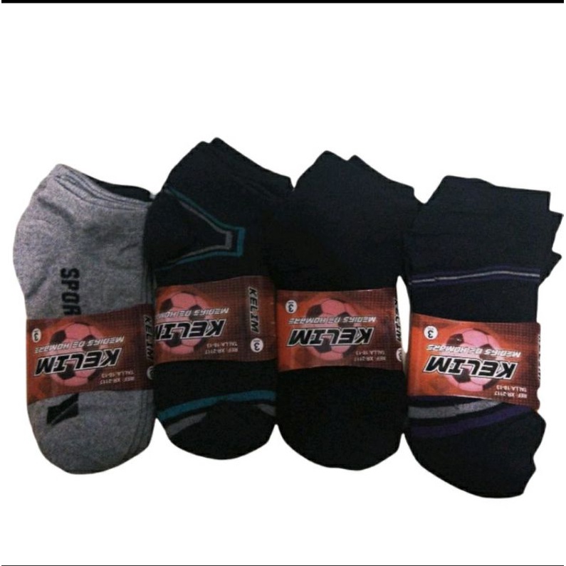 Kaos Kaki Sport Mata Kaki pendek Random