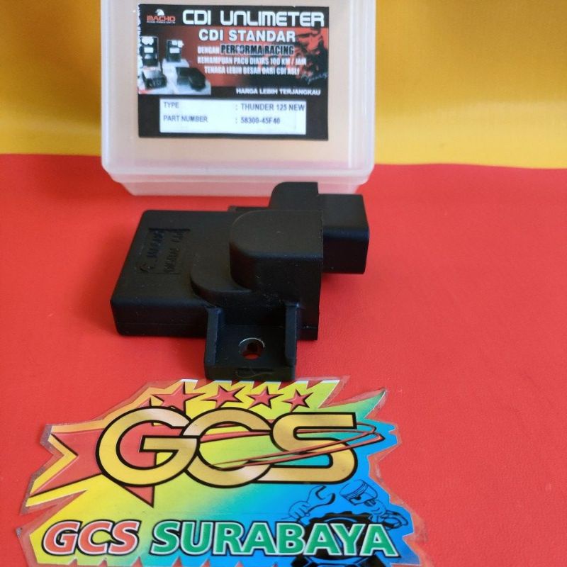 CDI RACING THUNDER 125, THUNDER 125 NEW MACHO