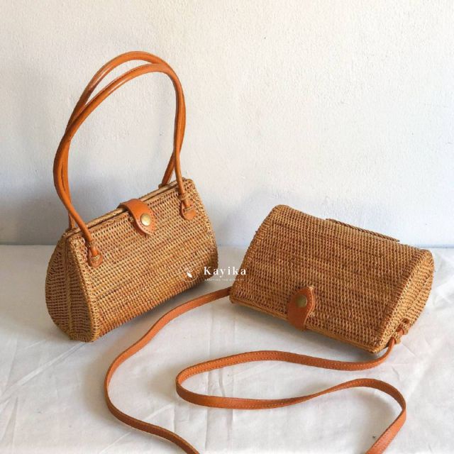 Tas Cakup Rotan Bali, Handmade dari Bali, Kualitas Super Premium