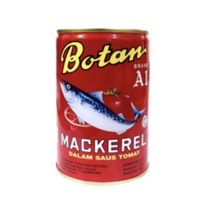 

BOTAN Mackarel kaleng 425gr