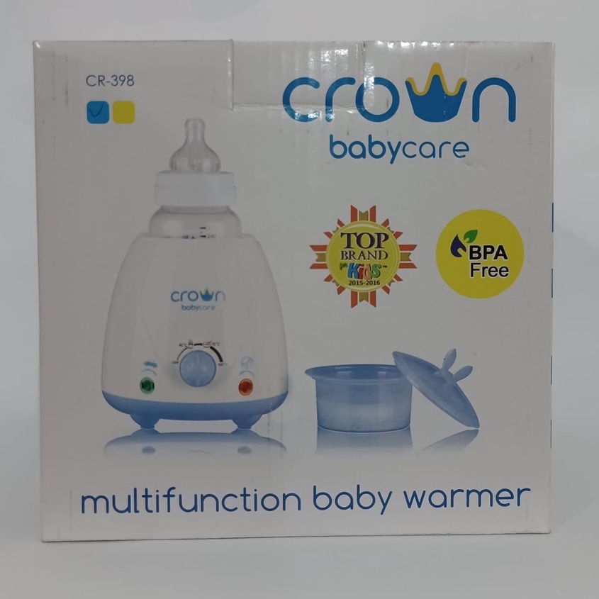 Bottle Warmer CROWN BABY Penghangat Botol Susu Bayi CR 398  CROWN bisa di Mobil &amp; di rumah listrik Bottle WARMER baby
