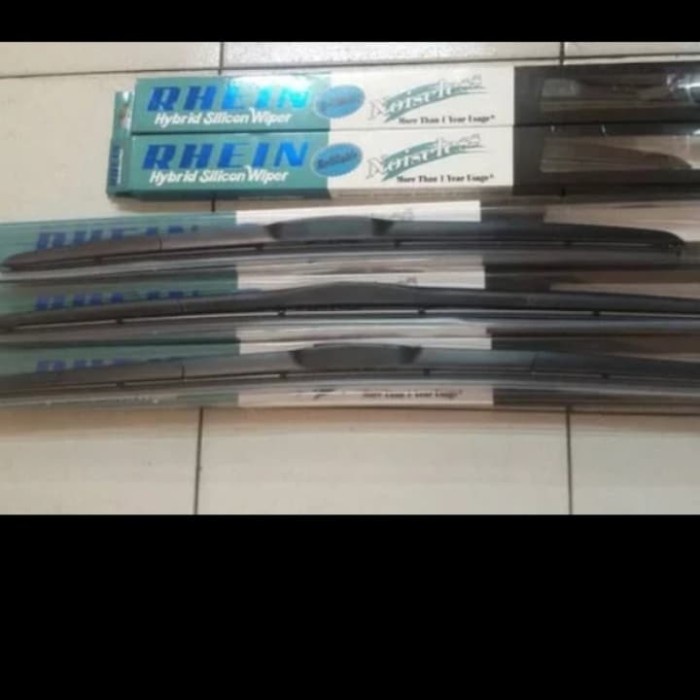 Wiper Rhein Hybrid silicon - ukuran 14, 16, 18, 20, 22, 24, 26"-1 set .