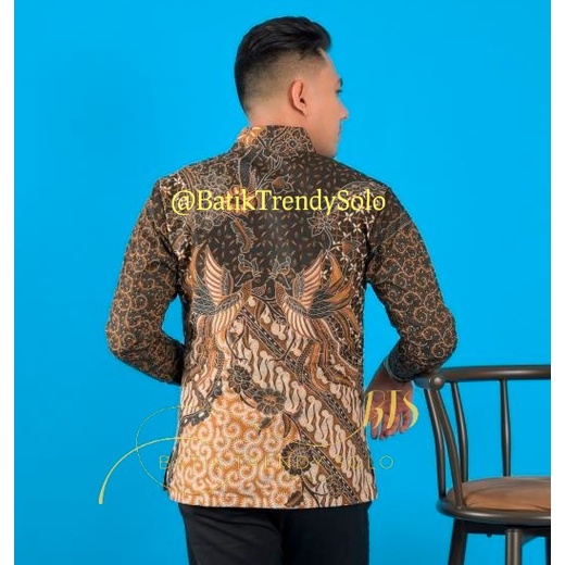 Hem  Kemeja Baju Batik Pria Cowok Laki Laki Slimfit Full Lapis Furing Lengan Panjang Lengan Pendek Original Asli Batik Jumanta Solo Laweyan Size S M L Xl XXL 18