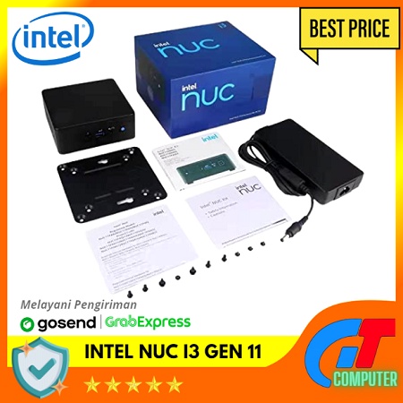 Komputer Mini INTEL NUC BAREBONE NUC11PAHI3 GEN11 4GB SSD 120GB