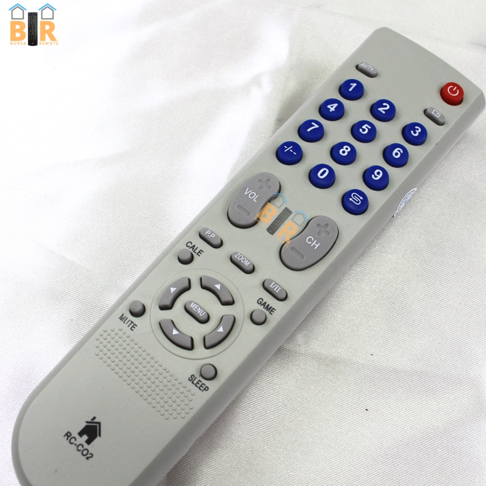 REMOTE TV TABUNG SANKEN RC02 tanpa setting
