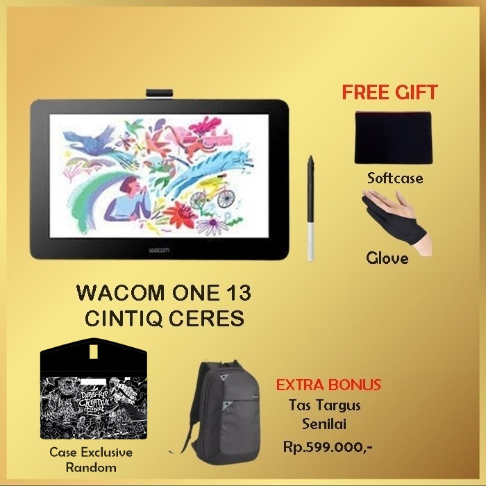 Wacom Cintiq One Ceres 13&quot; Pen Display Full HD DTC 133 DTC133