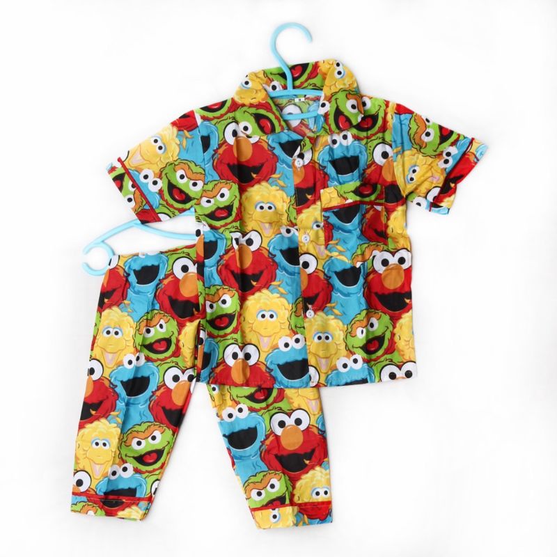 PIYAMA MURAH PIYAMA ANAK SIZE 8-12(6-10THN) FREE PLASTIK