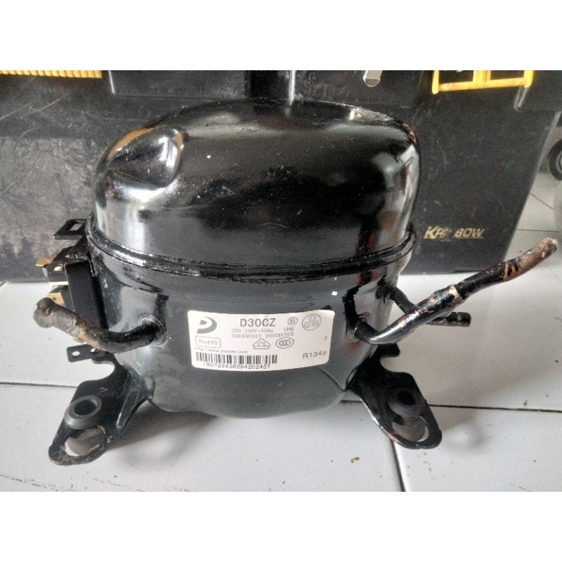 ( READY ) Kompresor Kulkas 1 Pintu POLYTRON, SANKEN, PANASONIC | Kompresor 1/8 PK