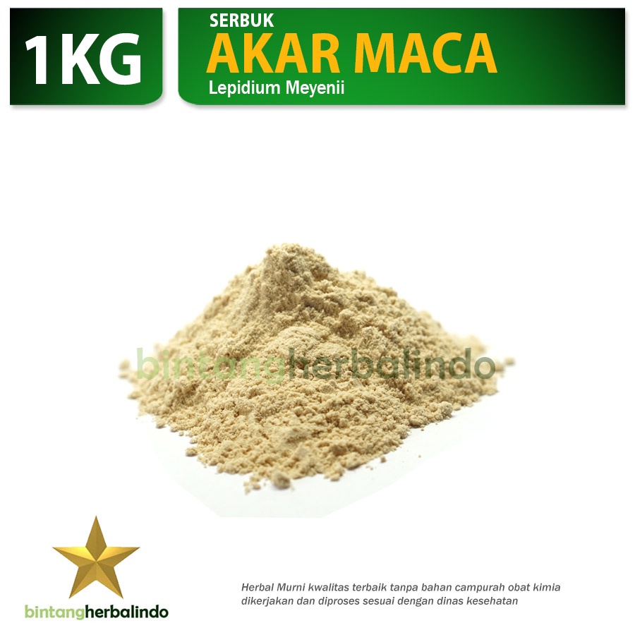

Root Yellow Maca Extract powder Food Grade / Bubuk Akar Maca 1kg
