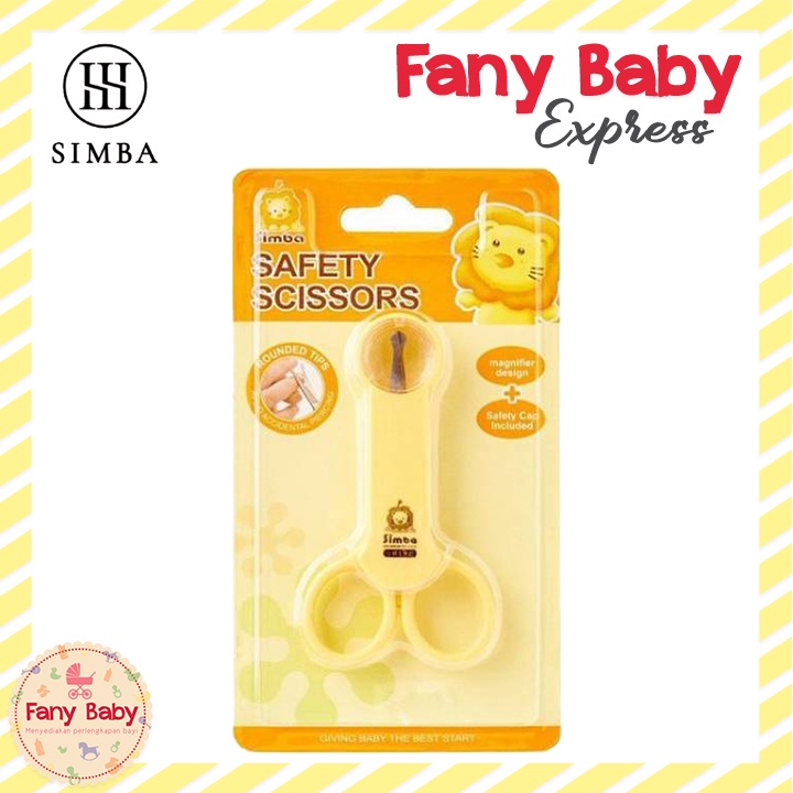 SIMBA BABY SCISSORS WITH MAGNIFIER