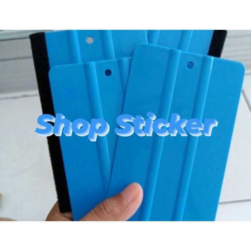 Pesut rakel sticker + kain