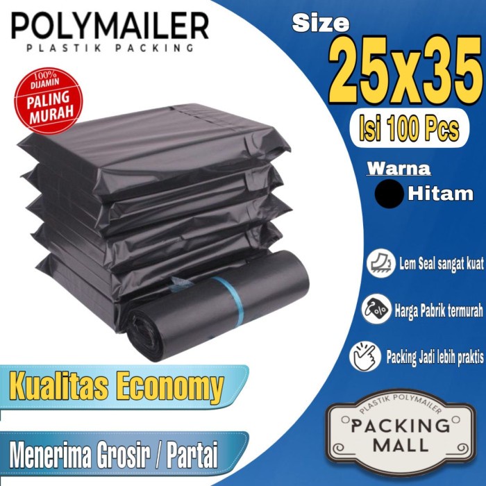 

Promo Bulan Ini Plastik Packing / Polymailer / Amplop Plastik Packing 25X35 Cm Hemat