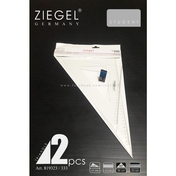 

[COD] Ziegel Penggaris Segitiga Set HEMAT Kode 874