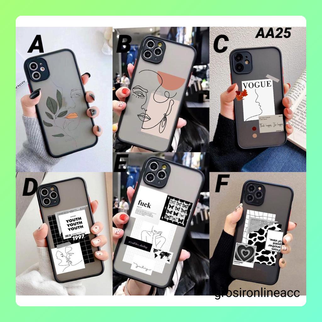 Casing Soft Kamera AA25 for Xiaomi Redmi mi S2 8 11 Lite a1 5x Poco C40 F3 Pro M3 M4 X3 NFC GT 5G