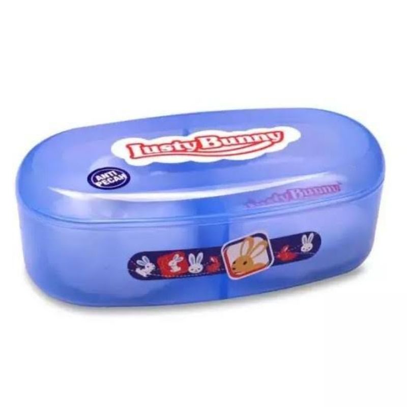 Lusty Bunny Tempat Bedak Oval ( TB1516 ) / Tempat Bedak Tabur