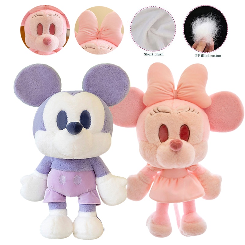 Mainan Mewah Micky Minnie Squishy Dan Snuggly Cocok Untuk Hari Valentine