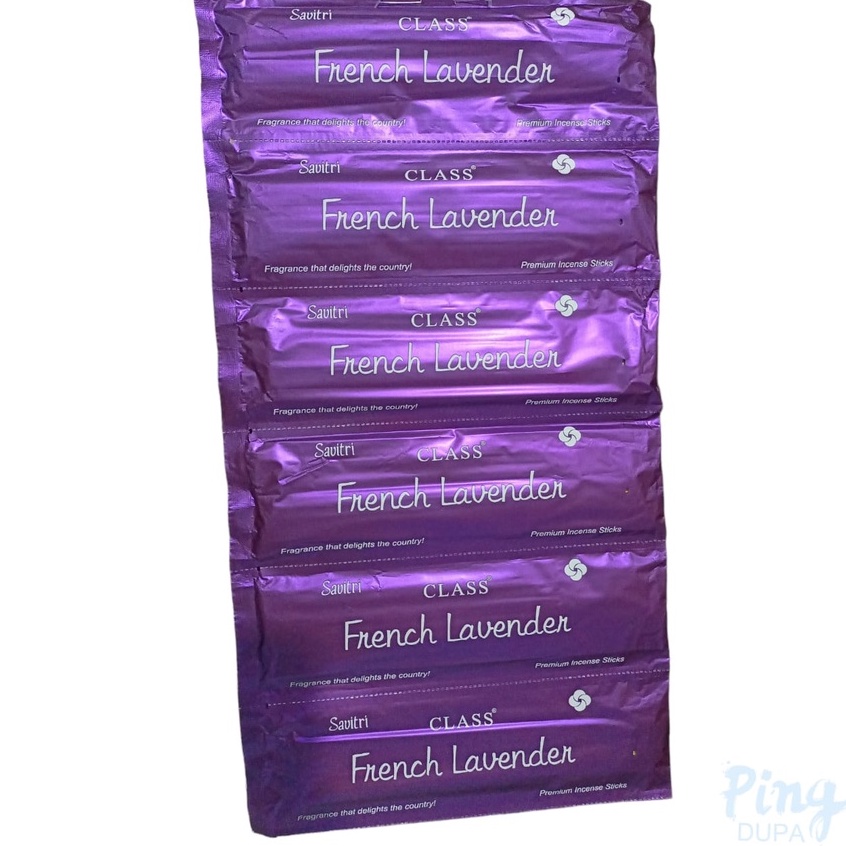 Dupa Hio French Lavender Renteng By Savitri India Isi 35 Batang