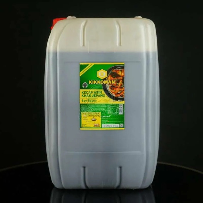 

Kikkoman Soy Sauce - Kecap Asin Khas Jepang 18 liter HALAL