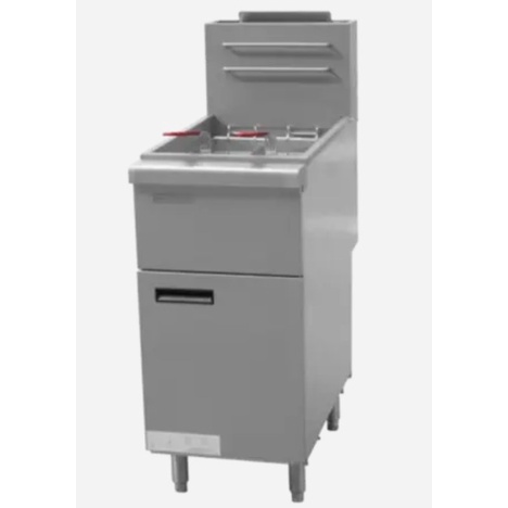 WINTECH FGF-400 GAS DEEP FRYER/PENGGORENGAN DENGAN PENGATUR SUHU/PENGGORENGAN GAS/PENGGORENGAN KAPAS