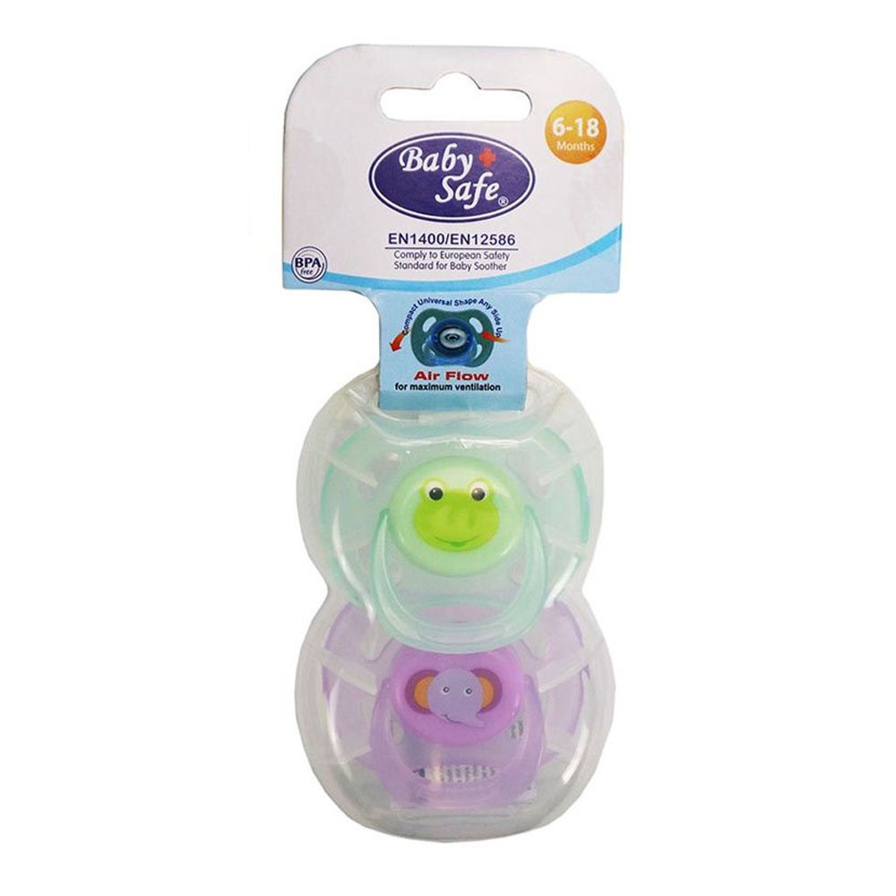 Baby Safe Air Flow Pacifier Empeng Bayi isi 2pcs