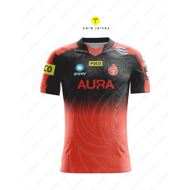 Jersey AURA FIRE season 8 2022 Free Custom Nama