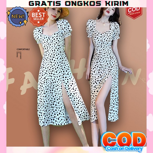 Baju Dress Pesta Natal Wanita Remaja Kondangan Christmas Party Akhir Tahun Natalan Imlek Import Mura