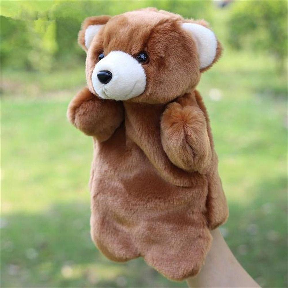 Quinton Animal Tangan Wayang Belajar Edukasi Dini Boneka Binatang Boneka Kucing Kelinci Panda Anak Wayang