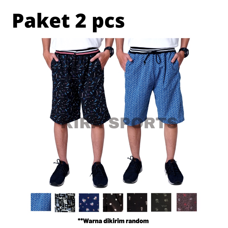 Celana Pendek Casual Pria Dewasa Santai Katun Twill Selutut GKS019