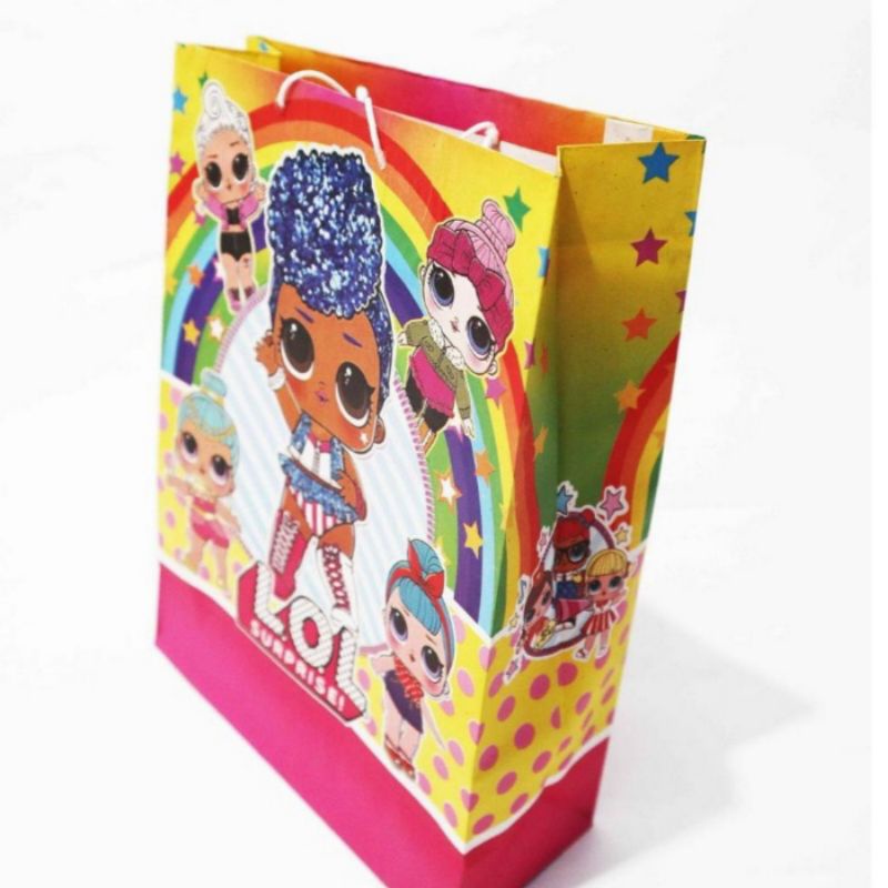 

Tas Snack / Tas Kertas Ulang Tahun / Tas Kado ( 20×28 cm )