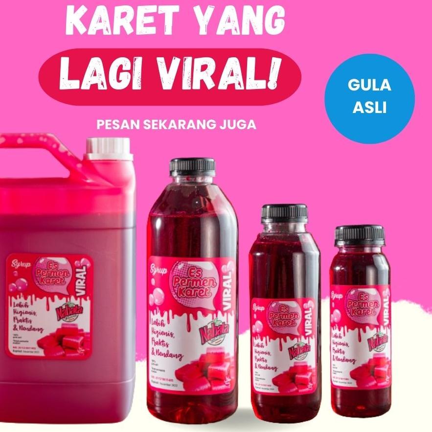 

STAR BRANDS Sirup Permen Karet Viral Surabaya 1 liter gas !!